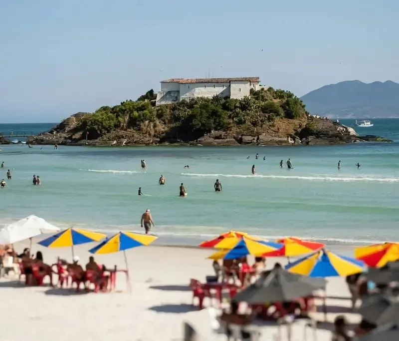 Praia do Forte, em Cabo Frio