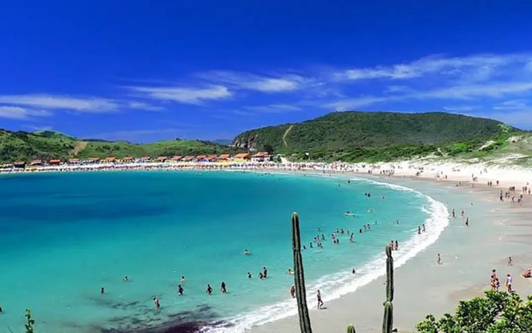 Praia das Conchas, em Cabo Frio